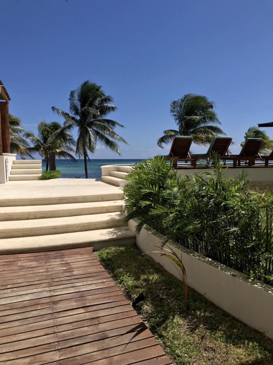Aquastar Hotel & Apartments Mahahual Eksteriør billede