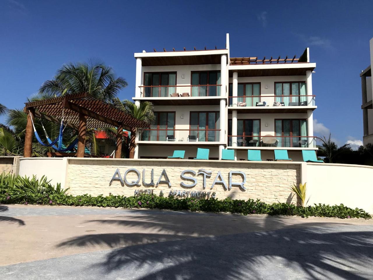 Aquastar Hotel & Apartments Mahahual Eksteriør billede