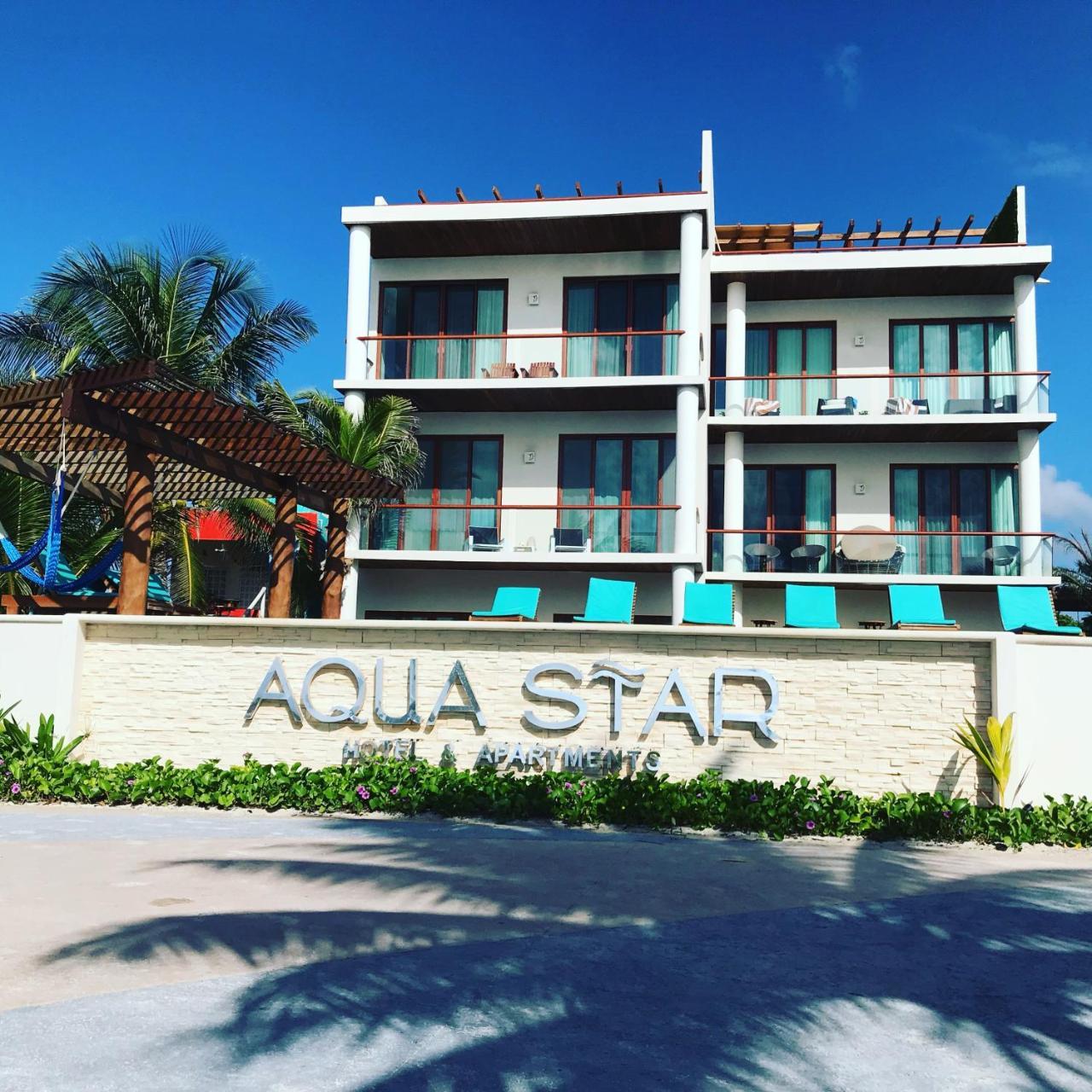 Aquastar Hotel & Apartments Mahahual Eksteriør billede
