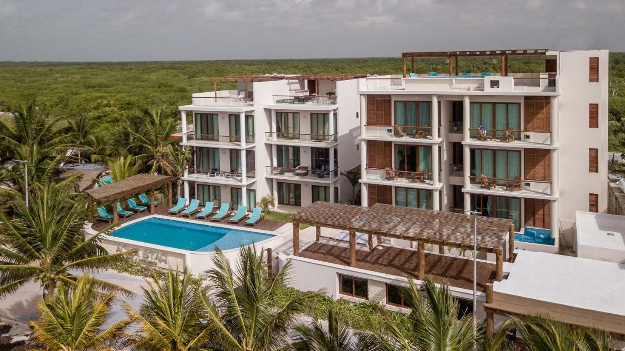 Aquastar Hotel & Apartments Mahahual Eksteriør billede
